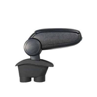Mittelarmlehne Armlehne Mittelkonsole für Peugeot 208 2012-2019 PU-Leder Schwarz