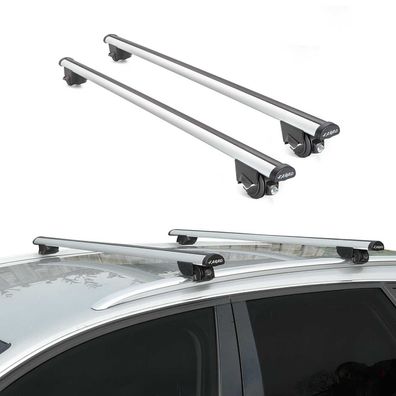 Dachträger für VW Tiguan I 2007-2016 Gepäckträger Relingträger Grau 100kg