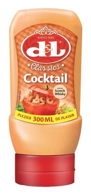 D&L Classics Cocktail Sauce 3x 300ml cremig milde Grillsauce mit Scotch Whisky