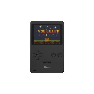Qware Retro Spielkonsole Handheld 240 Spiele für unterwegs