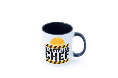 Baustellen Chef | Baustelle | Bauherr | Bauleiter Tasse - Geschenk