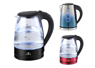 Kabelloser Wasserkocher 1,7 Liter – 2200W mit 360° Basis