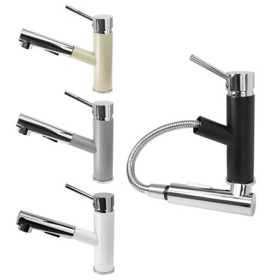 Armatur Cado – ausziehbar, Einhebel, versch. Farben