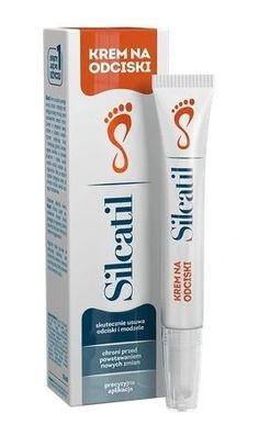Silcatil Hühneraugencreme, 10 ml - Spezialkosmetik für empfindliche Füße, herges