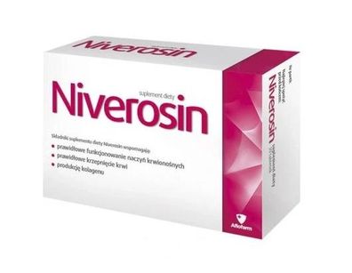 Niverosin Tabletten - Unterstützt Kreislauf und Venen, 30 Stück, Nahrungsergänzu