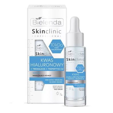 Bielenda Skin Clinic Professional Feuchtigkeits- & Beruhigungsserum mit Hyaluron