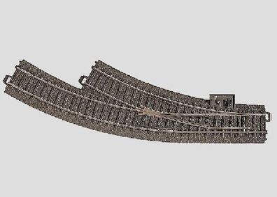 Maerklin 24672 C-Gleis Bogenweiche rechts r360 mm Spur H0