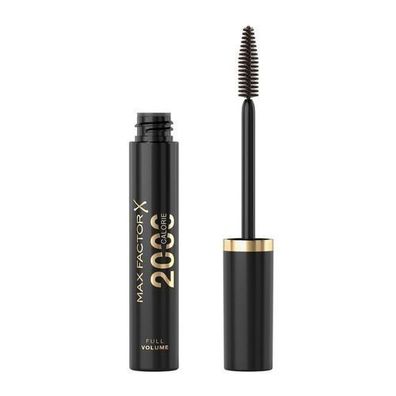 Max Factor 2000 Calorie Wimperntusche fuer Volumen, Intensives Schwarz, 9 ml