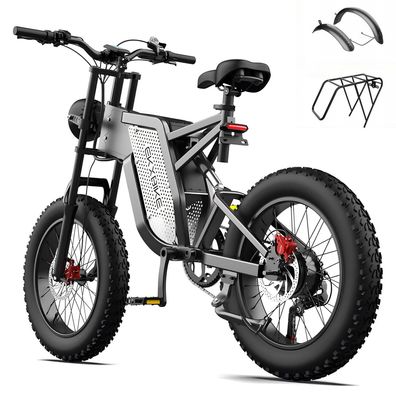 EKX X20 Elektrofahrrad 55km/h 2000W 48V 35AH 20" Reifen Hydraulische Bremse