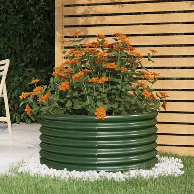 Garten-Hochbeet | Pflanzkasten | Blumenbeet | Kräuterbeet | Blumenkübel | Rund
