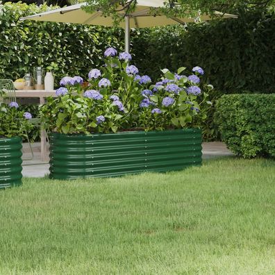 Blumenbeet | Kräuterbeet | Garten-Hochbeet | Pflanzkasten | Blumenkübel | Oval