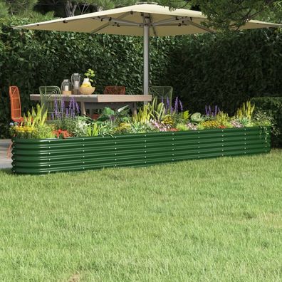 Garten-Hochbeet | Pflanzkasten | Blumenbeet | Kräuterbeet | Blumenkübel | Oval