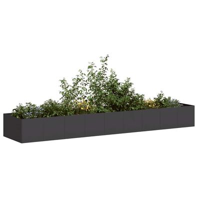TOP Pflanzkübel | Kräuterbeet | Beetumrandung | Gemüsegarten | Stahl | 360 cm