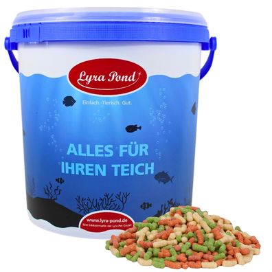 10 - 20 Liter Lyra Pond® Pond Colour Sticks Mix im Eimer MHD 8/2025