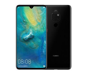 HUAWEI Mate 20 6 GB + 128 GB Doppelkarte. black