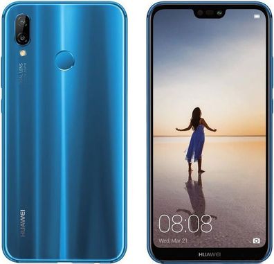 Huawei P20 lite 4 + 128 GB Double SIM Blau