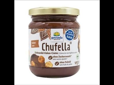 Govinda 6x Chufella Erdmandel-Kakao-Creme 220g