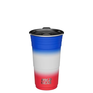 Wyld Gear WYLD CUP 16 OZ (473 ml), red/white/blue