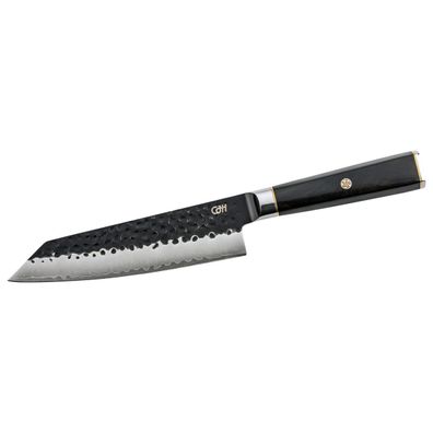 CJH Kiritsuke-Messer, 67-Lagen Damast, Ebenholz