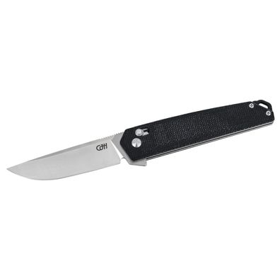 CJH Einhandmesser, Micarta, schwarz