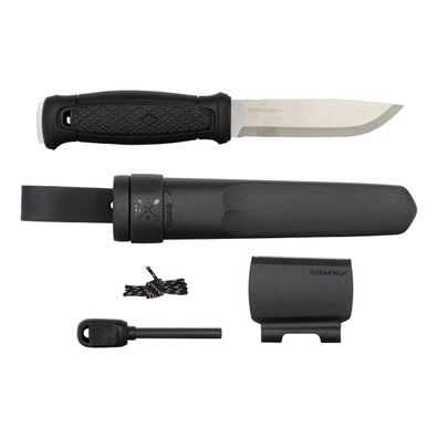 Morakniv Garberg Survival-Kit Outdoormesser, schwarz