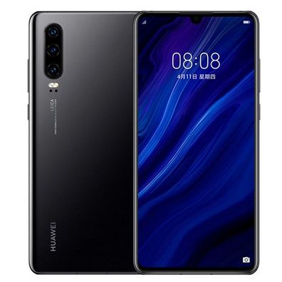 Huawei P30 6 + 128 GB Double SIM Es ist schwarz