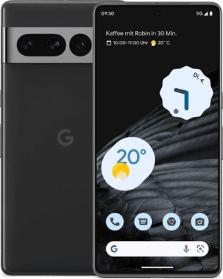 Google Pixel 7 Pro 128GB Dual-SIM Obsidian Black - Bastlerware/Ersatzteillager