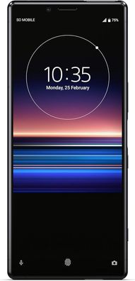 Sony Xperia 1 128GB Single-SIM Black - Bastlerware/Ersatzteillager (J8110)