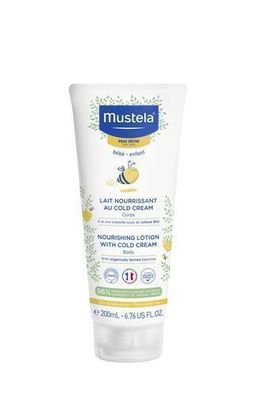 Mustela Nährende Körpermilch für Kinder, 200 ml