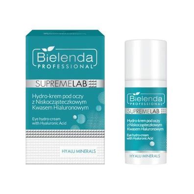Bielenda SupremeLab Anti-Aging Augencreme mit Hyaluronsaeure 15ml - Intensivpfleg