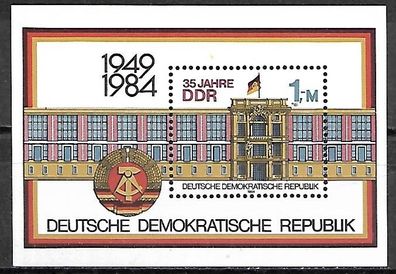 DDR postfrisch Block 77