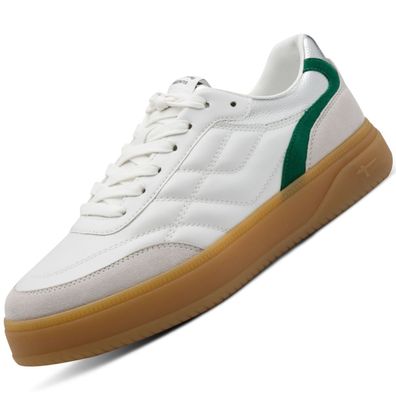 Tamaris Damen Leder Sneaker White Comb 1-23663-45/197