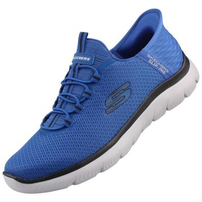 Skechers Slip-ins Summits High Range Herren Sneaker Blue/Black 232457-BLBK
