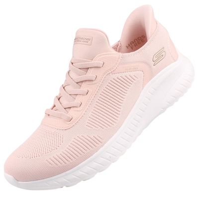 Skechers Slip-Ins Bobs Squad Chaos Current Muse Damen Sneaker Light Rose 117497-LTPK