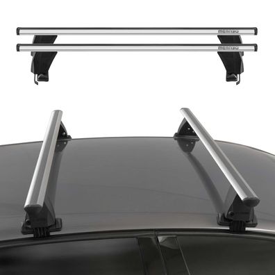 Menabo Dachträger Grundtäger für VW Golf Sport Van 2014-2019 ABE Alu Grau 2x