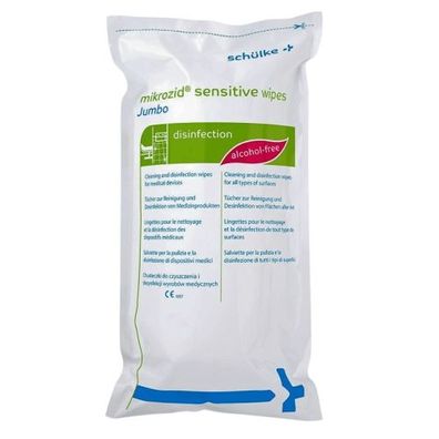 mikrozid® sensitive wipes Jumbo Nachfüllpackung (200 Stk.)