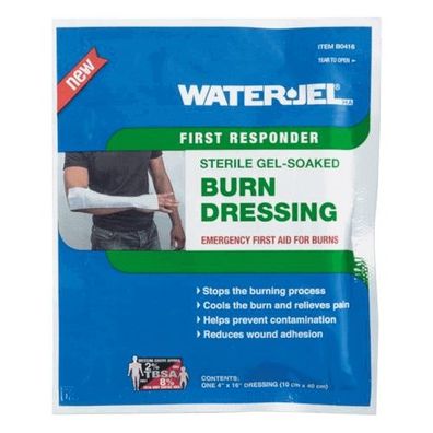Waterjel Burn Kompresse 10x40cm, steril