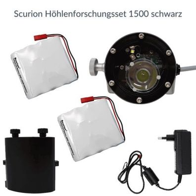Scurion Höhlenforschungsset 1500 schwarz