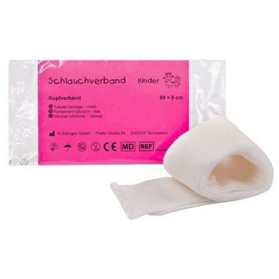 WS-Kinder Schlauchverband elast. 80 x 8 cm