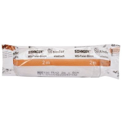 WS Kinder Fixierbinde elastisch 2m x 8cm