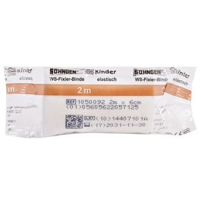 WS Kinder Fixierbinde elastisch 2m x 6cm