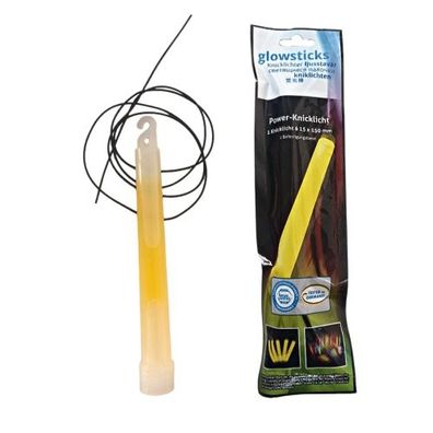 Leuchtstab Knicklicht gelb