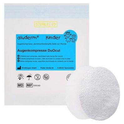 aluderm® Augenkompresse Kinder DuOcul