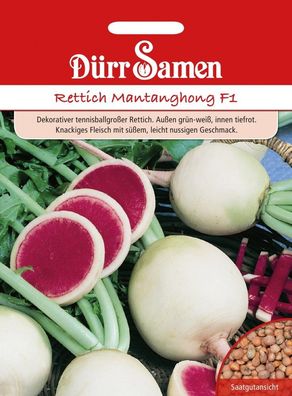 Dürr Rettich Mantanghong F1, mild, leicht süßlich