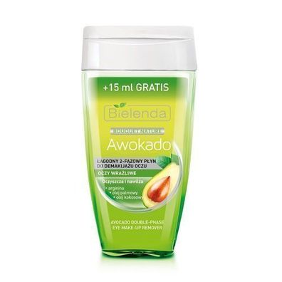 Bielenda Avocado Sanfter 2-Phasen Augen-Make-up Entferner, 140 ml