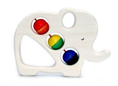 Babyspielzeug Greifring Elefant BxLxH 105x18x80mm NEU Babyrassel Motorikrassel
