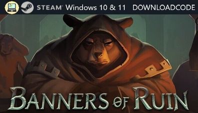 NEU PC Computer Spiel Banners of Ruin für Windows 10 11 STEAM Game Key Download