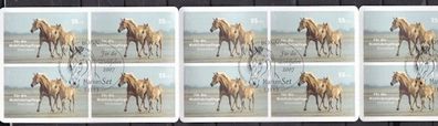 BRD 2007 gestempelt Bonn Sonderstempel Markenheft MiNr. 69 Pferde