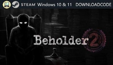 NEU PC Computer Spiel Beholder 2 für Windows 10 11 STEAM Game Key Download Code