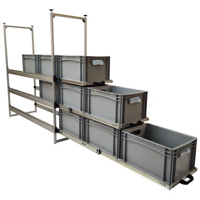 Wohnmobil Regal Tower 1 - 1200 mit Auszügen 388x1205 mm
